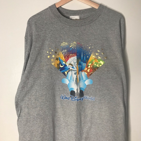 Disney World Parks Logo Sweatshirt Shirt - XL - Picture 2 of 7